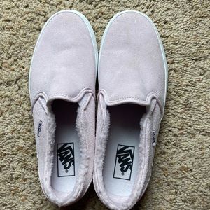 Pink Suede Vans